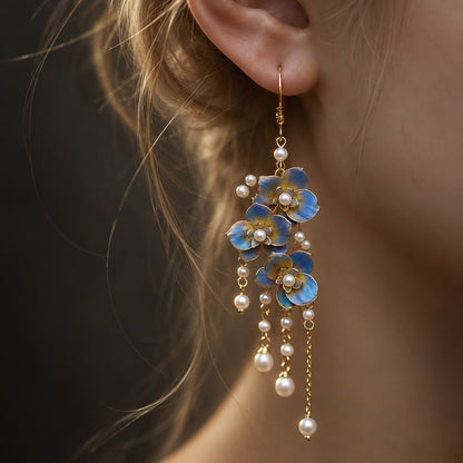 Orchid Rain Earrings