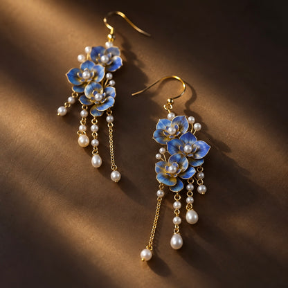 Orchid Rain Earrings