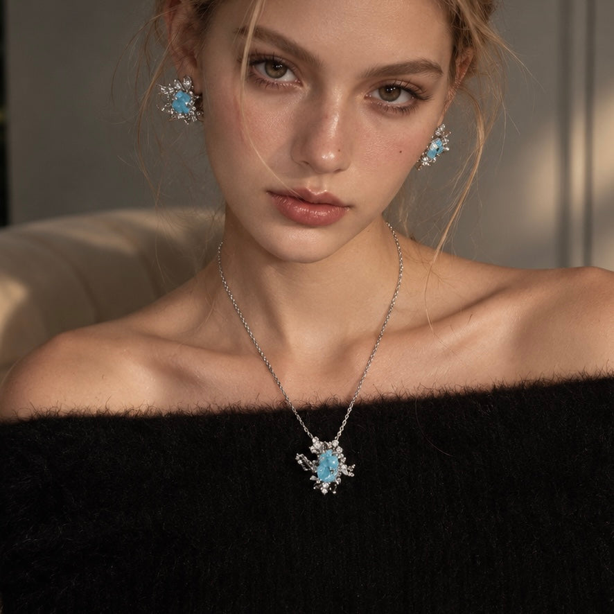 Crystal Sky Garden Earrings