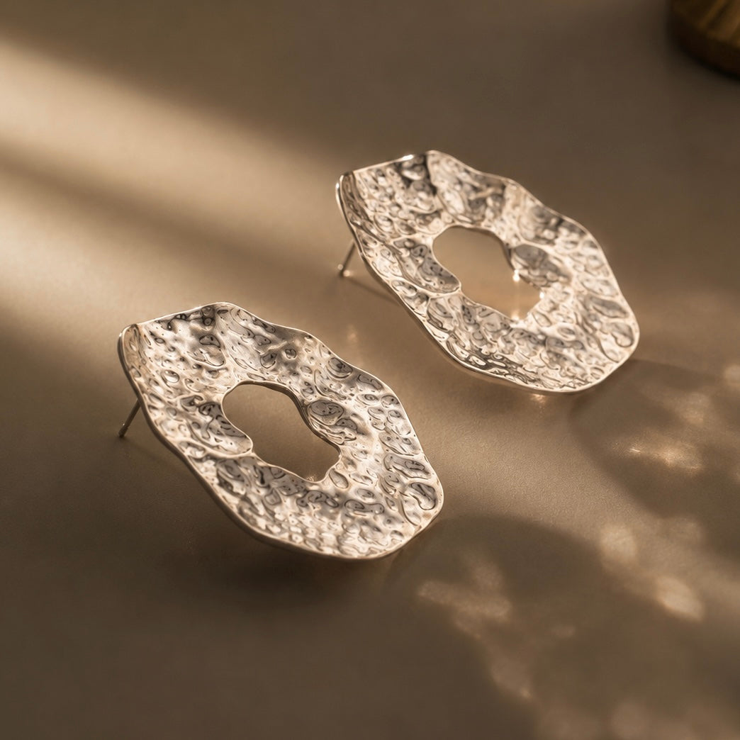 Sculptural Flow Earrings