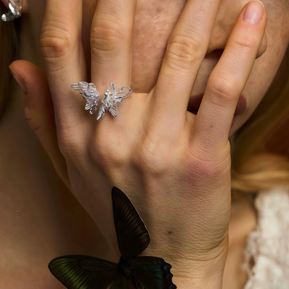 Butterfly Wing Dialogue Ring