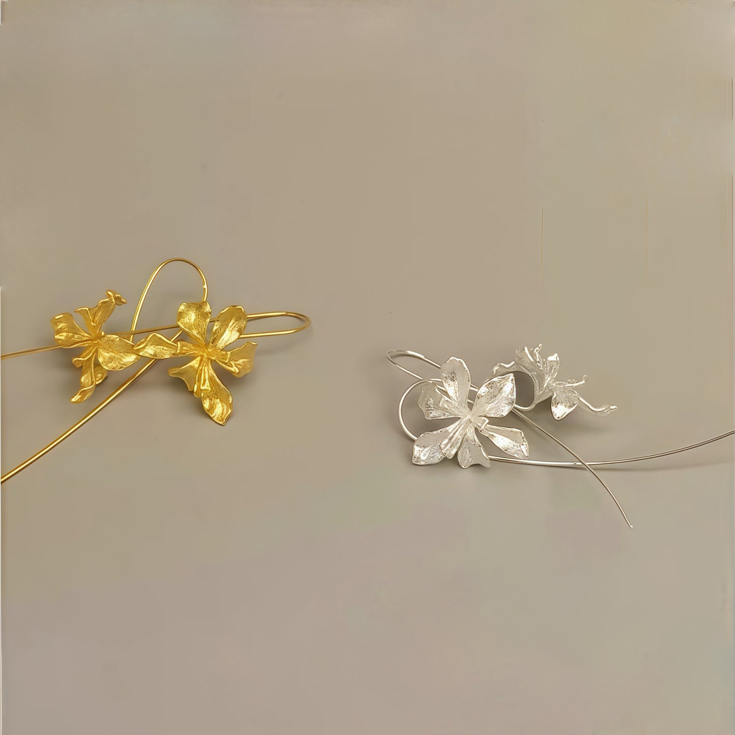 Iris Muse Threader Earrings