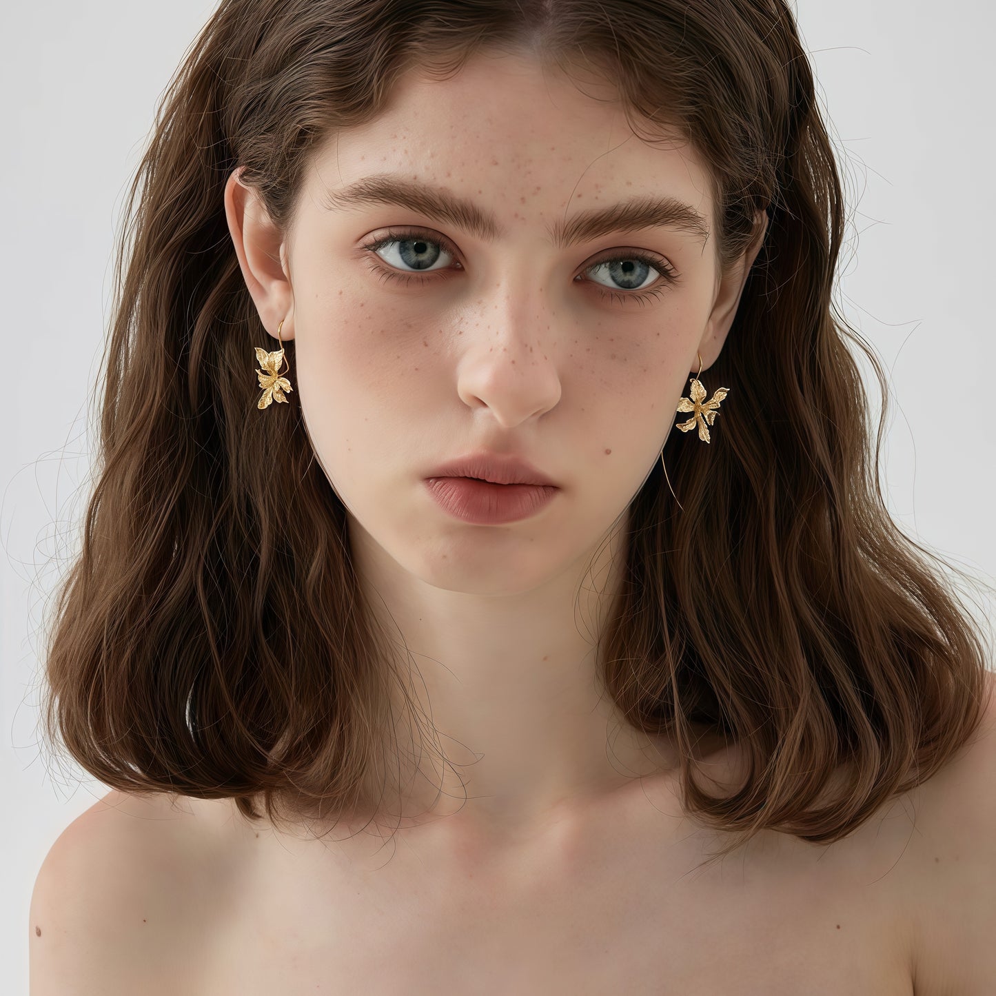 Iris Muse Threader Earrings
