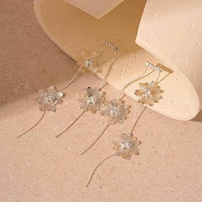 Three Petal Dance Earrings