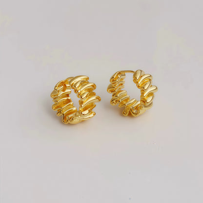 Ripple Gleam Earrings