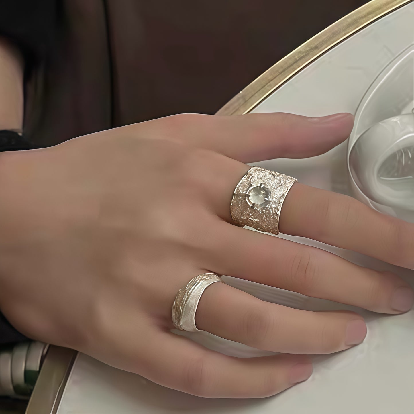 Ocean’s Whisper Ring