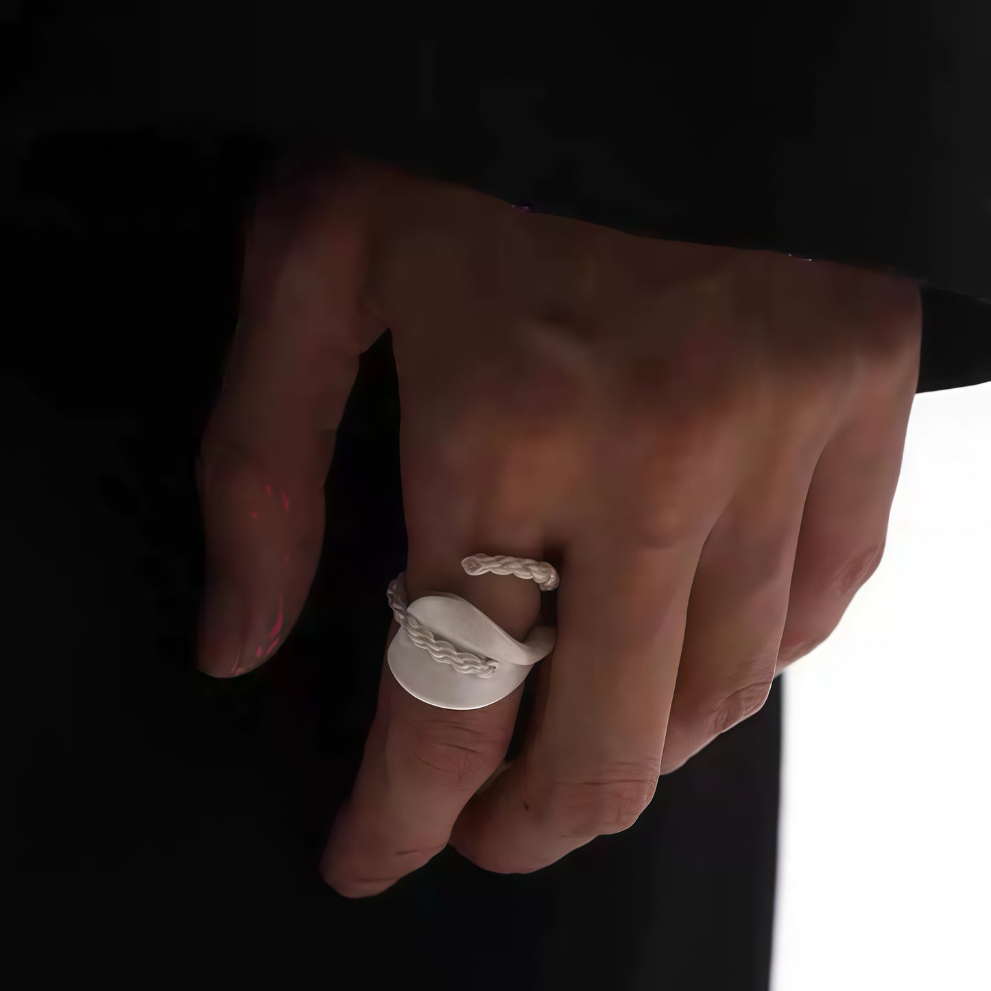 Leaf Whisper Ring