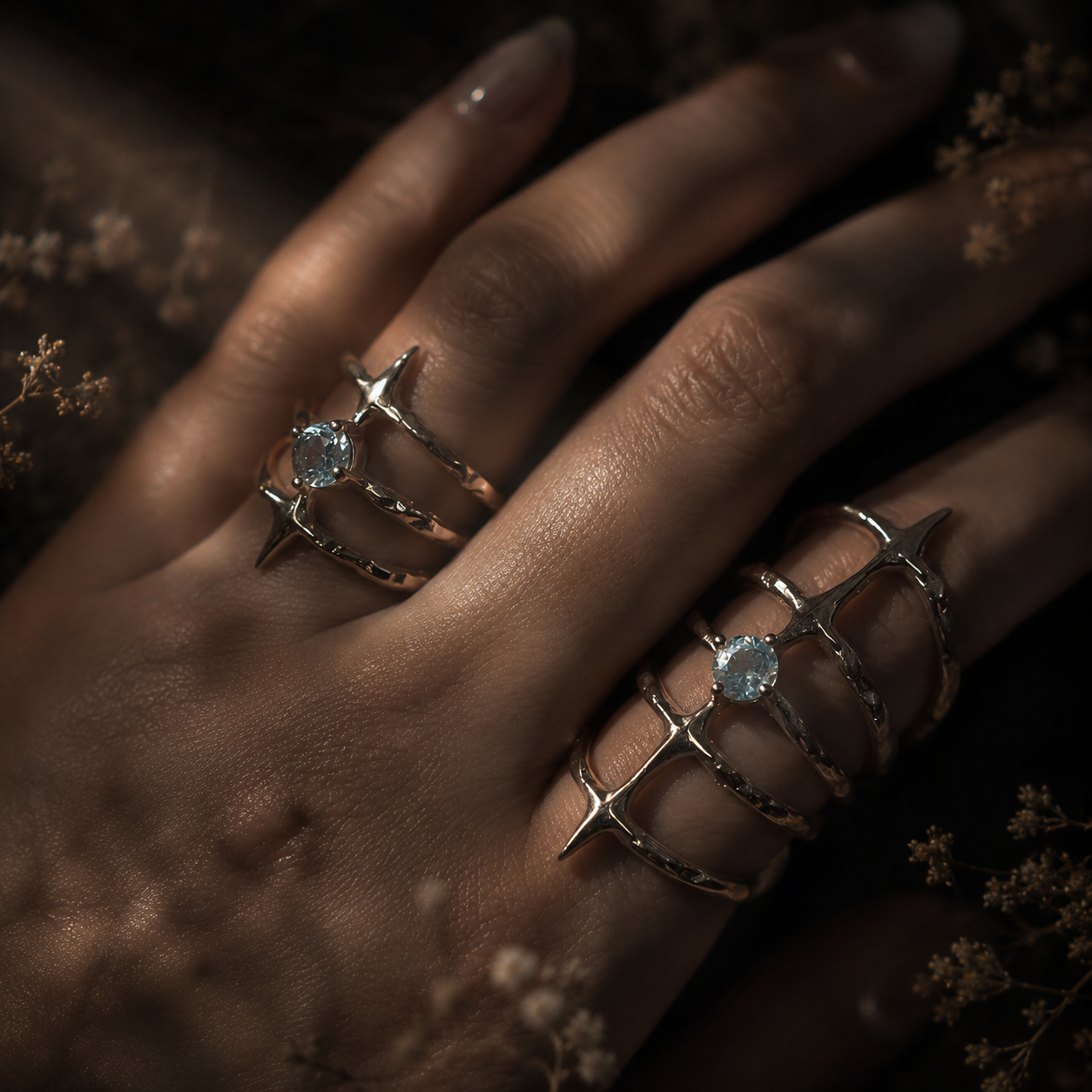 Stellar Spine Ring