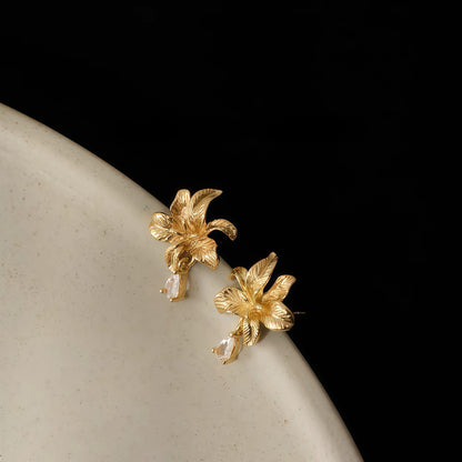 Lily Drop Earrings