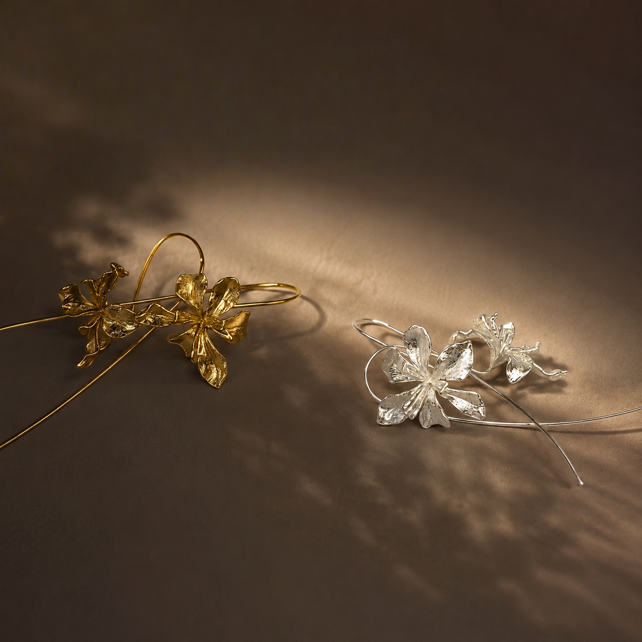 Iris Muse Threader Earrings