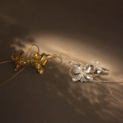 Iris Muse Threader Earrings