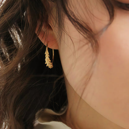 Laurel Hoop Earrings