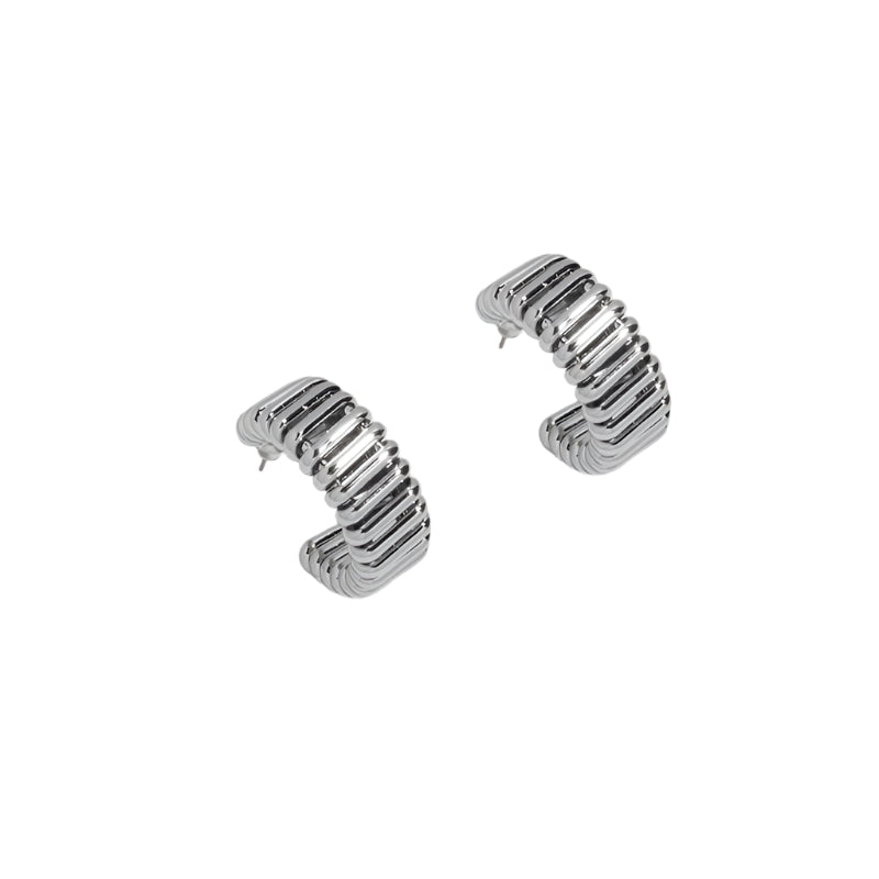 Radiant Coil Earrings