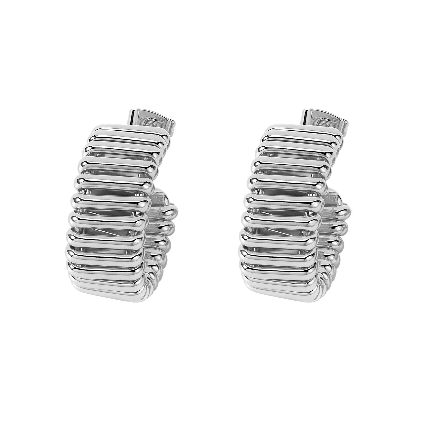Radiant Coil Earrings