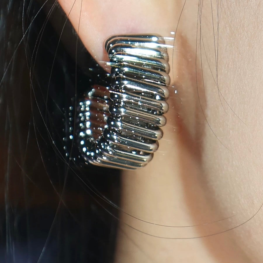 Radiant Coil Earrings