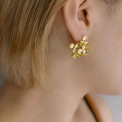 Petal Cluster Earrings