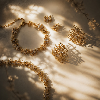 Where Lines Meet Necklace