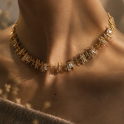 Where Lines Meet Necklace