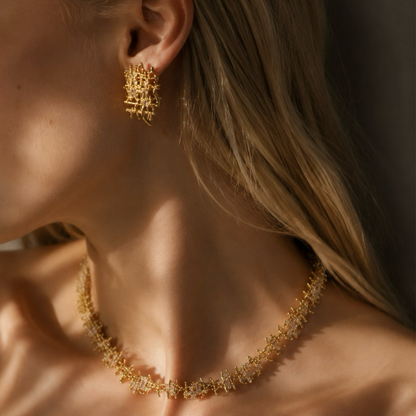 Where Lines Meet Necklace