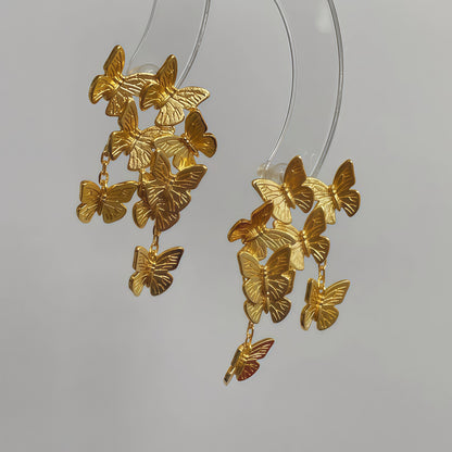Butterfly Cascade Earrings